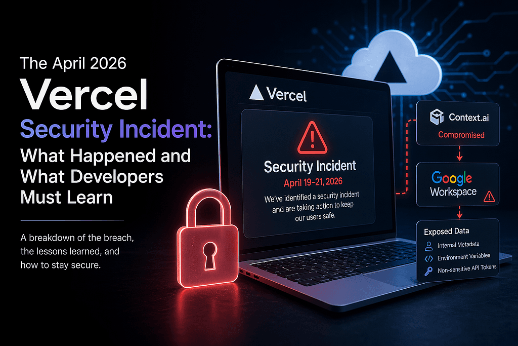The April 2026 Vercel Security Incident: What Happened and What Developers Must Learn